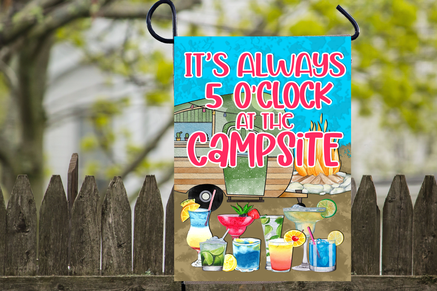Garden Flags Camping