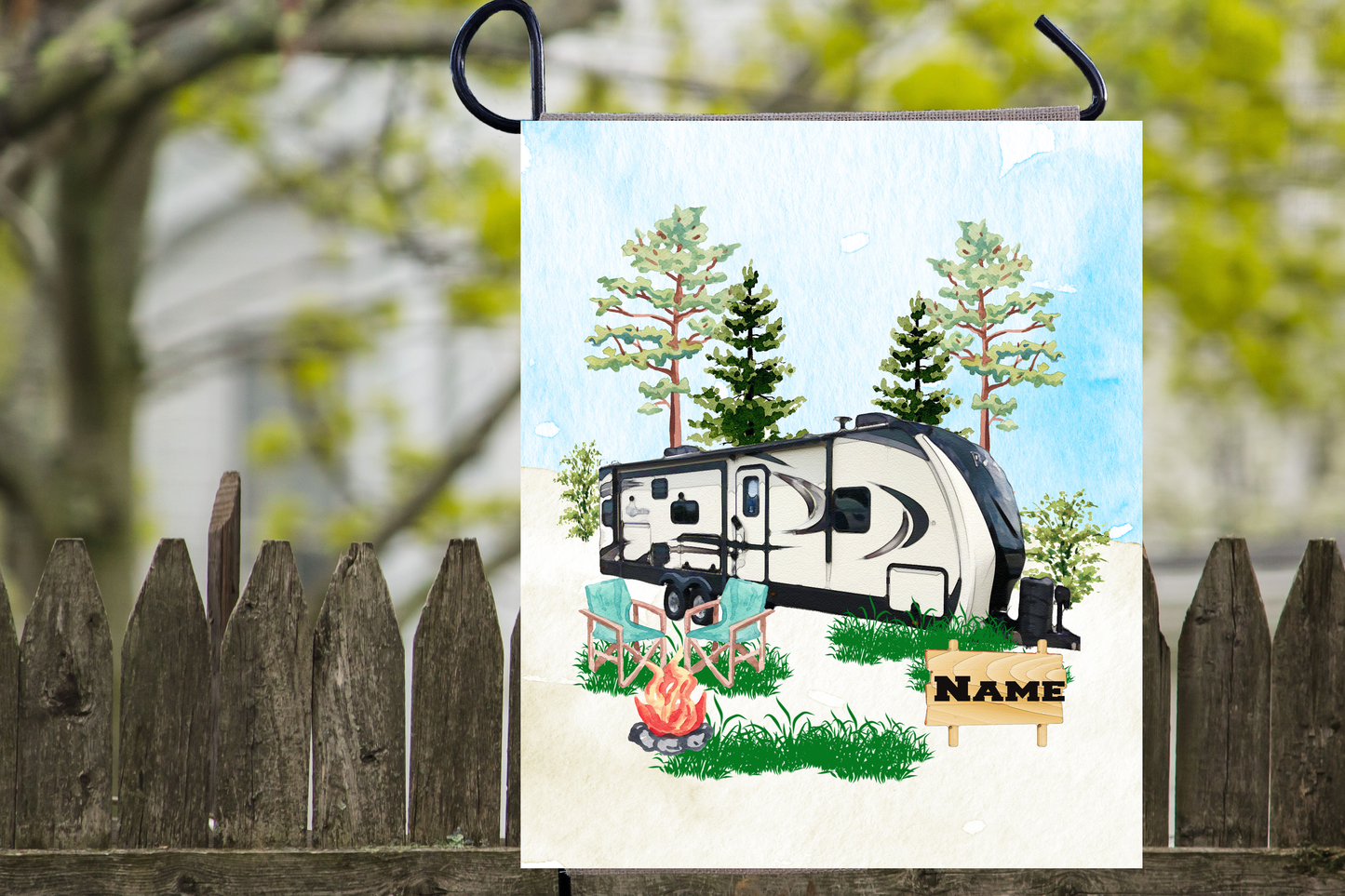 Garden Flags Camping