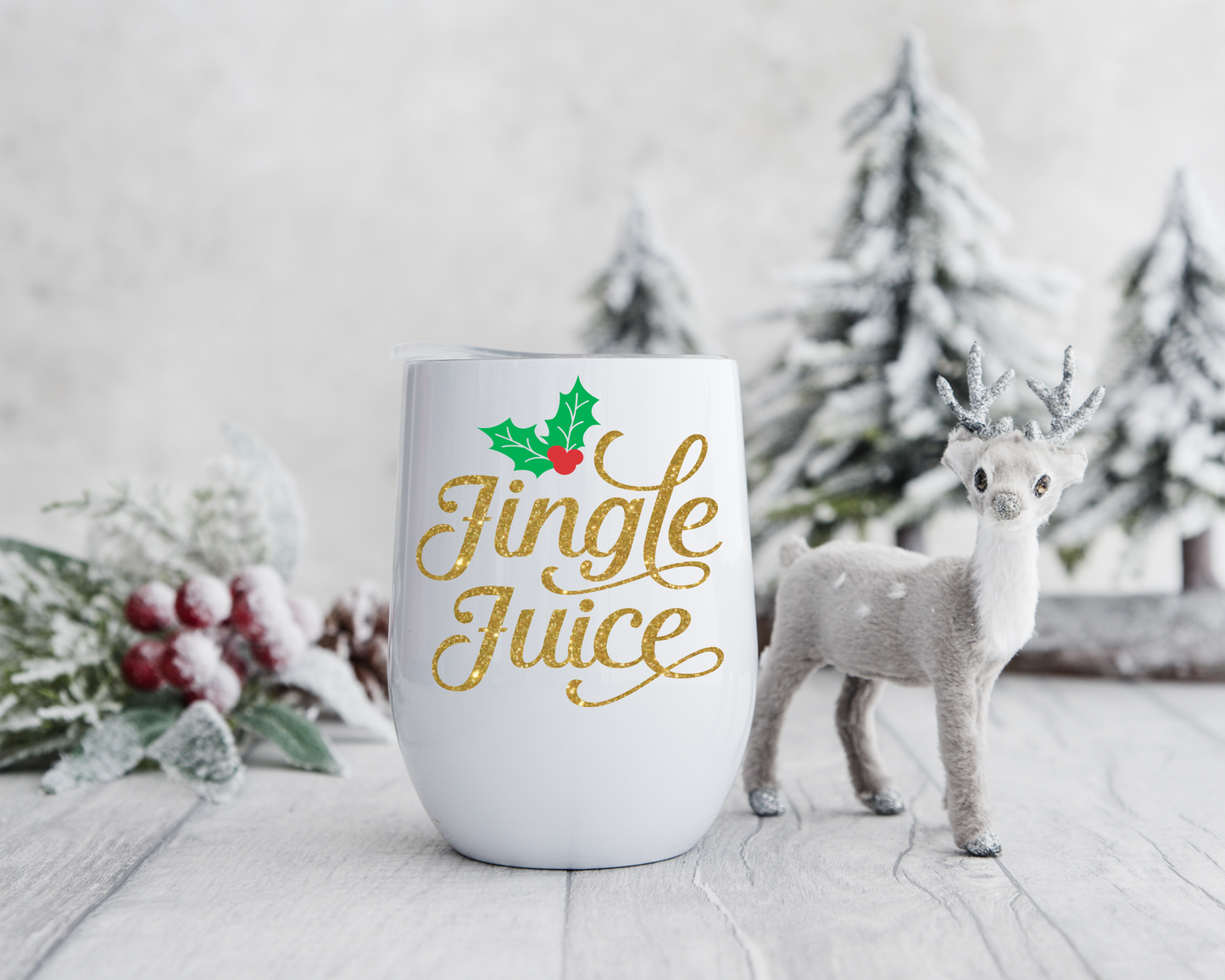 Christmas Wine Glasses
