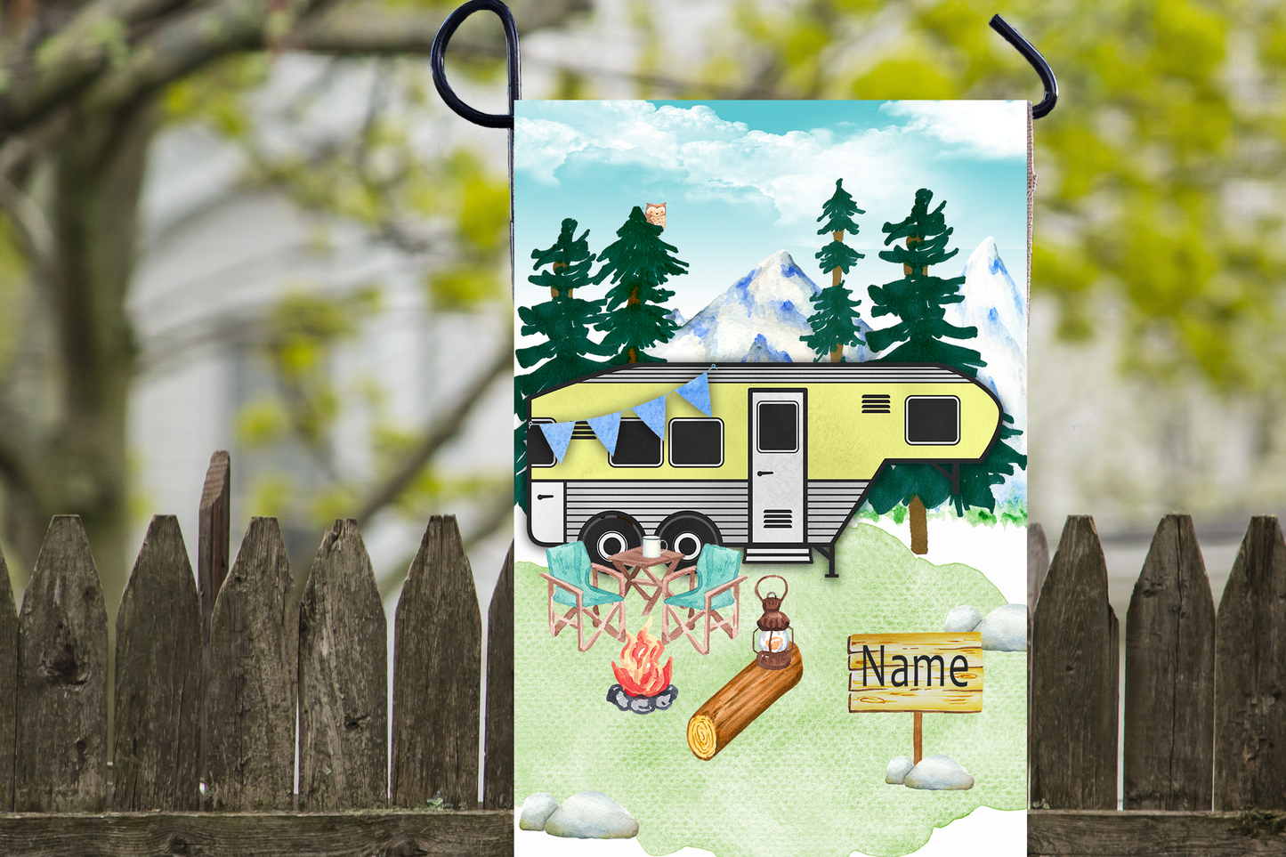 Garden Flags Camping