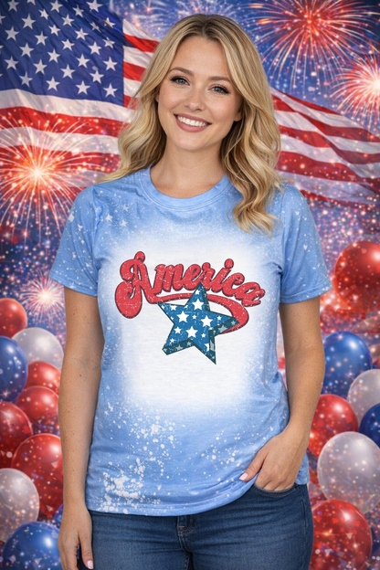 4th of July Adult Shirts T-shirt