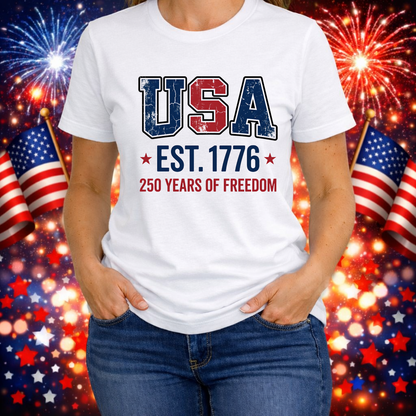 4th of July Adult Shirts T-shirt