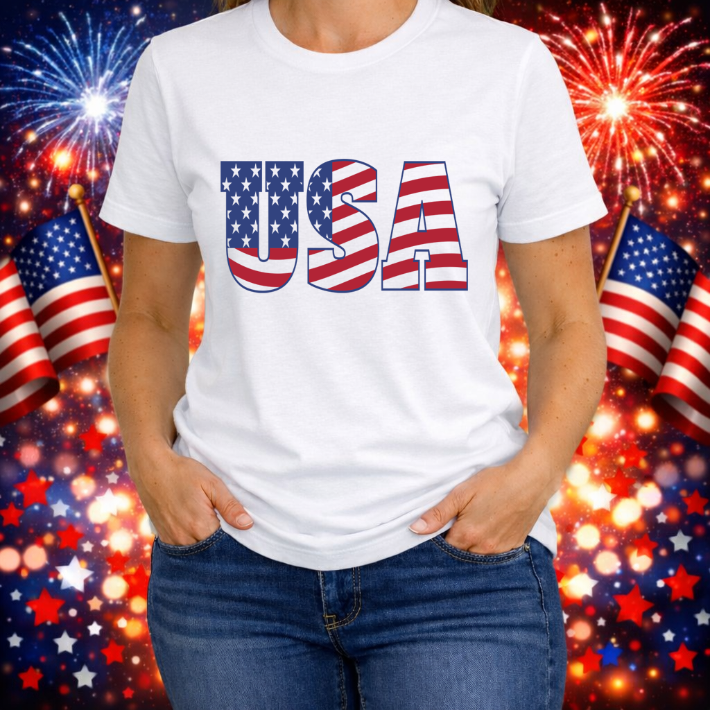 4th of July Adult Shirts T-shirt