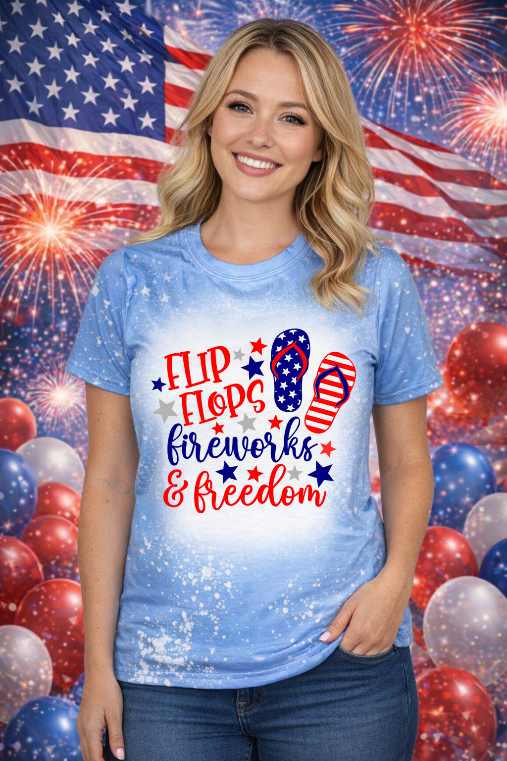 4th of July Adult Shirts T-shirt
