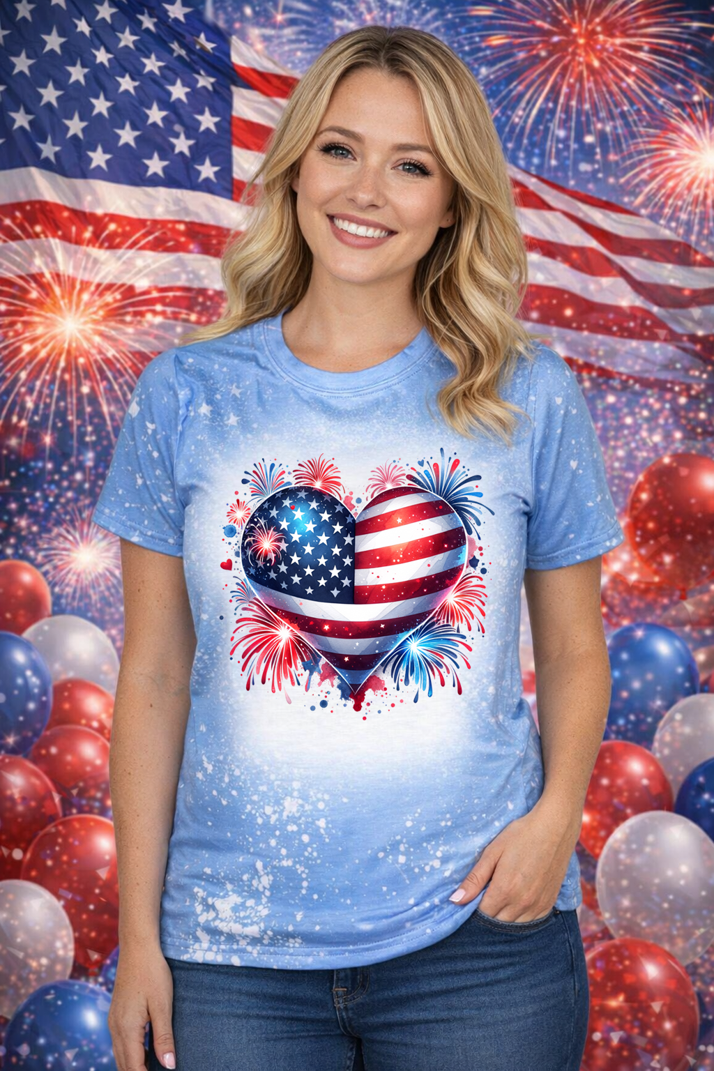 4th of July Adult Shirts T-shirt