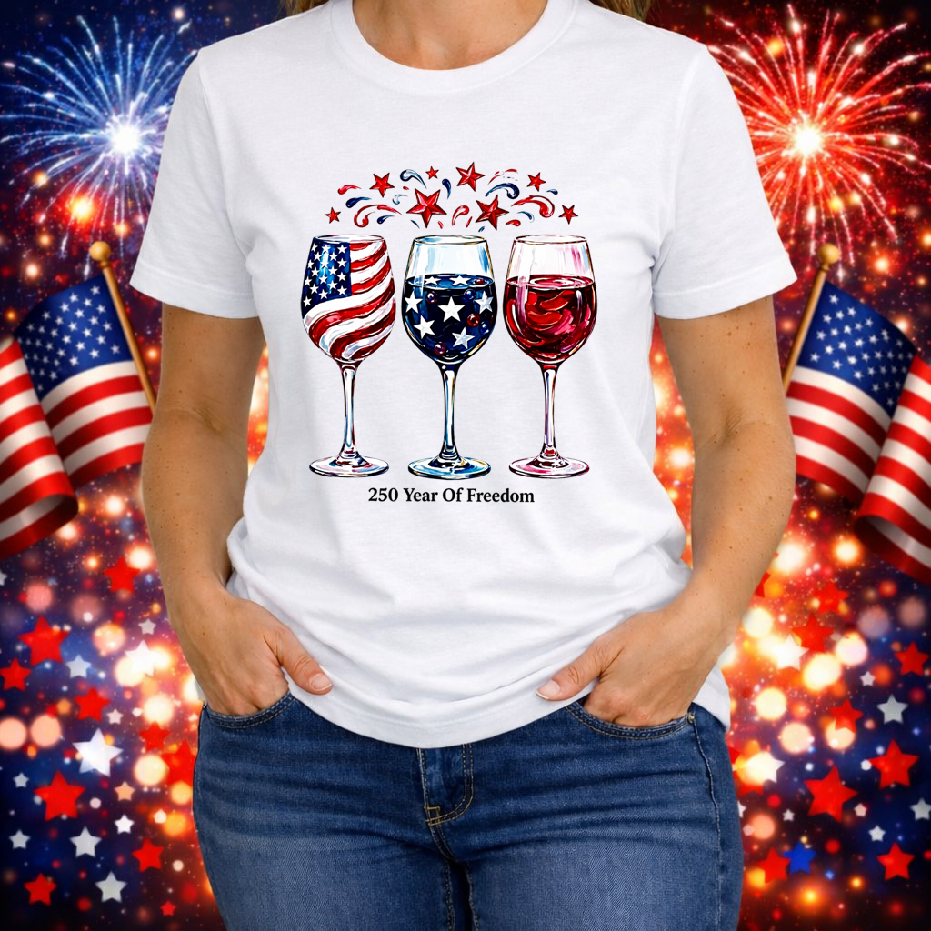 4th of July Adult Shirts T-shirt