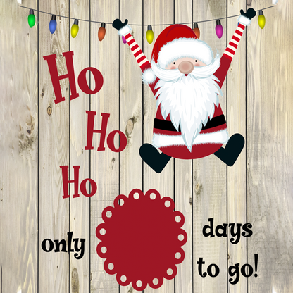 Christmas countdown boards