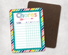 Chore Charts Dry Erase Board | Sandrepersonalization.