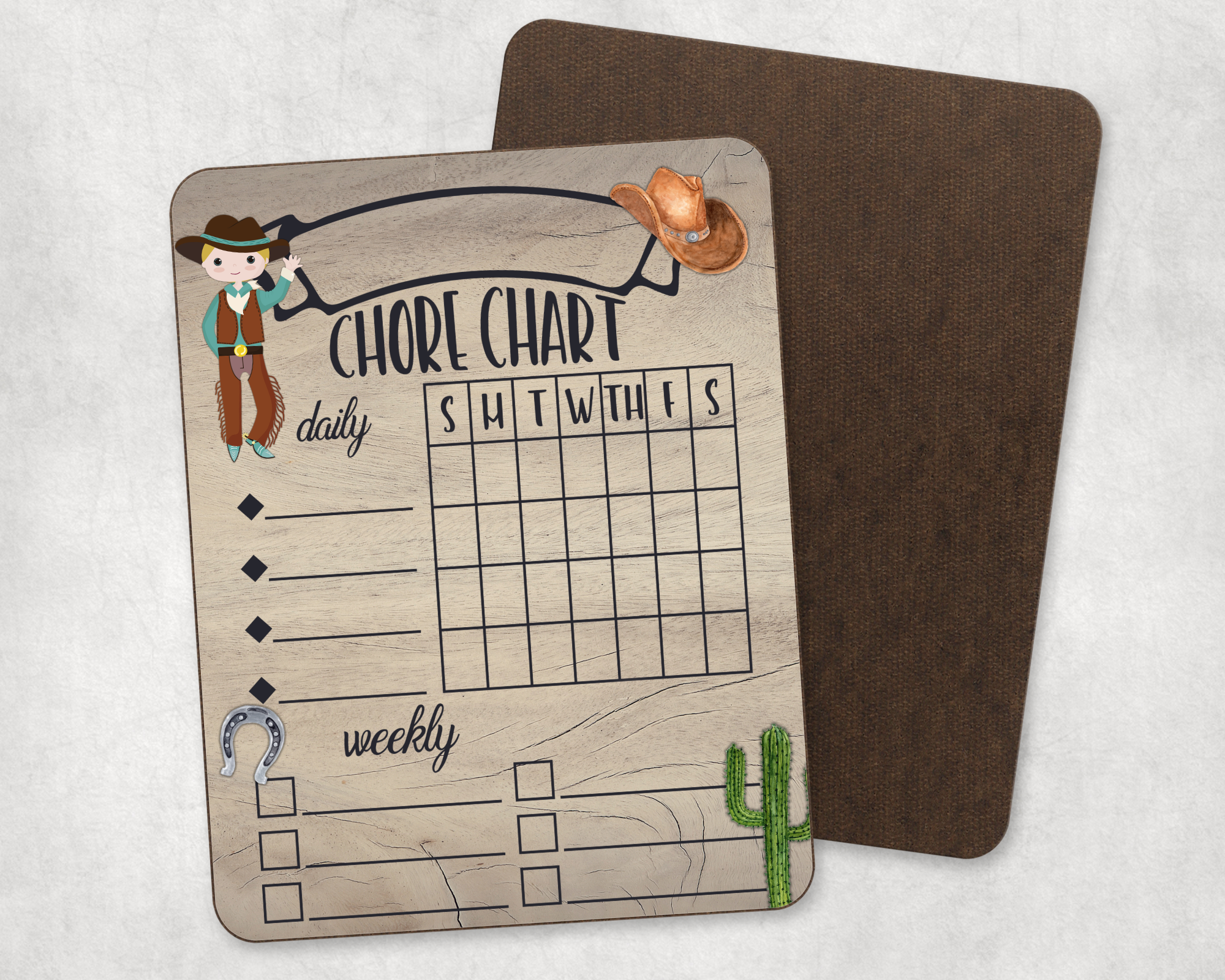 Chore Charts Dry Erase Board | Sandrepersonalization.