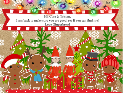 Elf on the shelf puzzles | Sandrepersonalization.