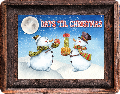 Christmas countdown boards | Sandrepersonalization.