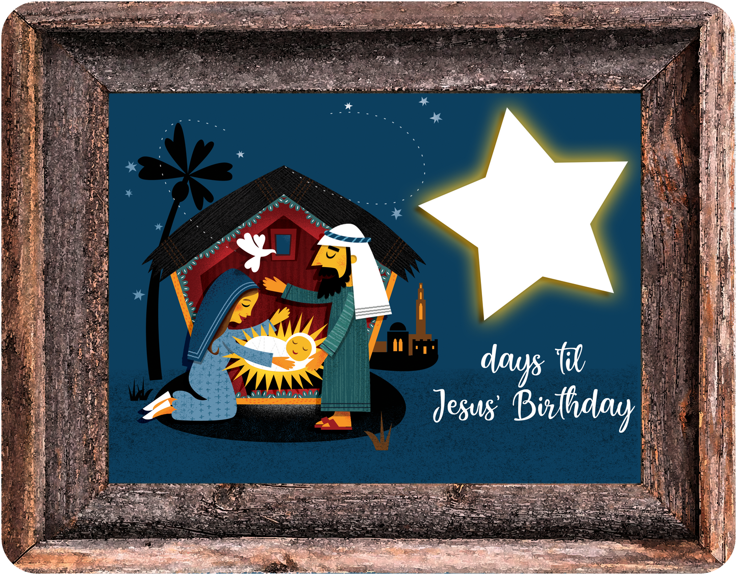 Christmas countdown boards | Sandrepersonalization.