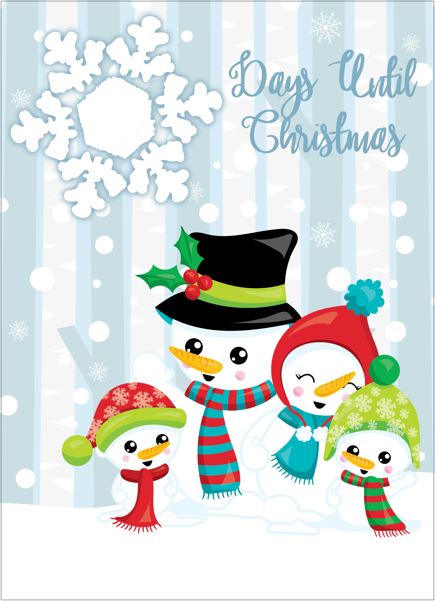 Christmas countdown boards | Sandrepersonalization.