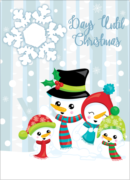 Christmas countdown boards | Sandrepersonalization.