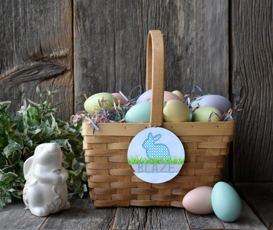 personalized Easter basket tags