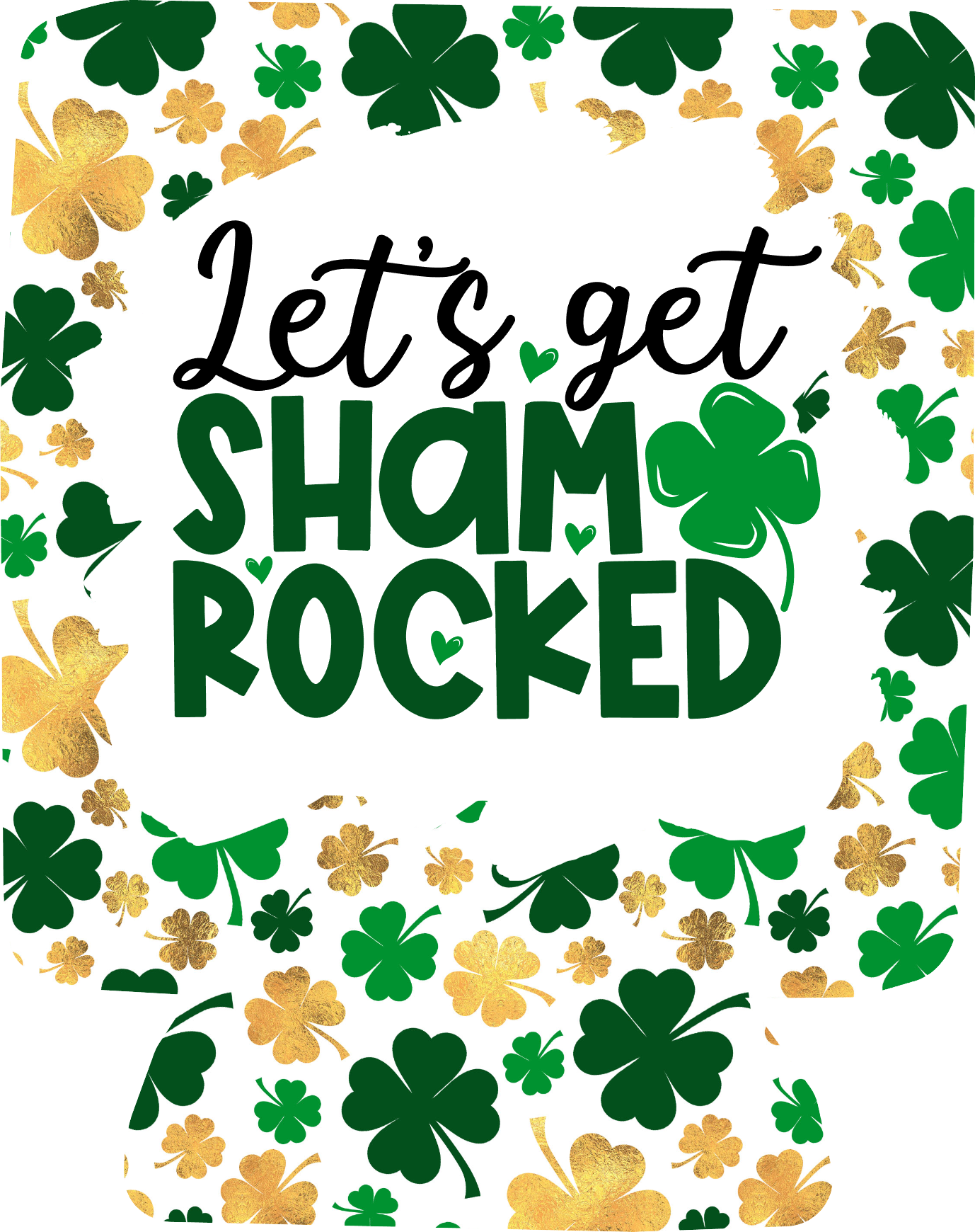 St. Patrick's Day can Coozies
